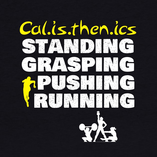 standing runing pushing calisthenics by thisiskreativ